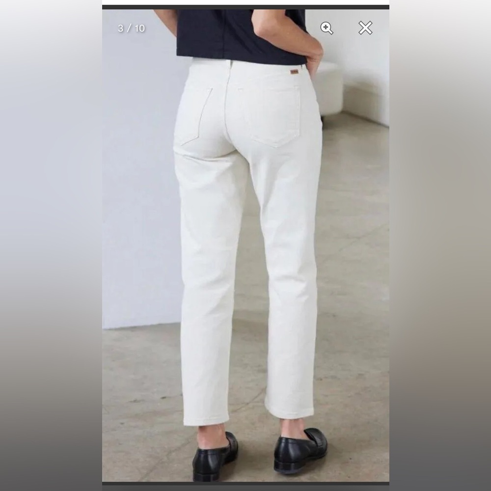 *SOLD* AYR Frenchie Jeans in Tahitian Vanilla, Sz 27